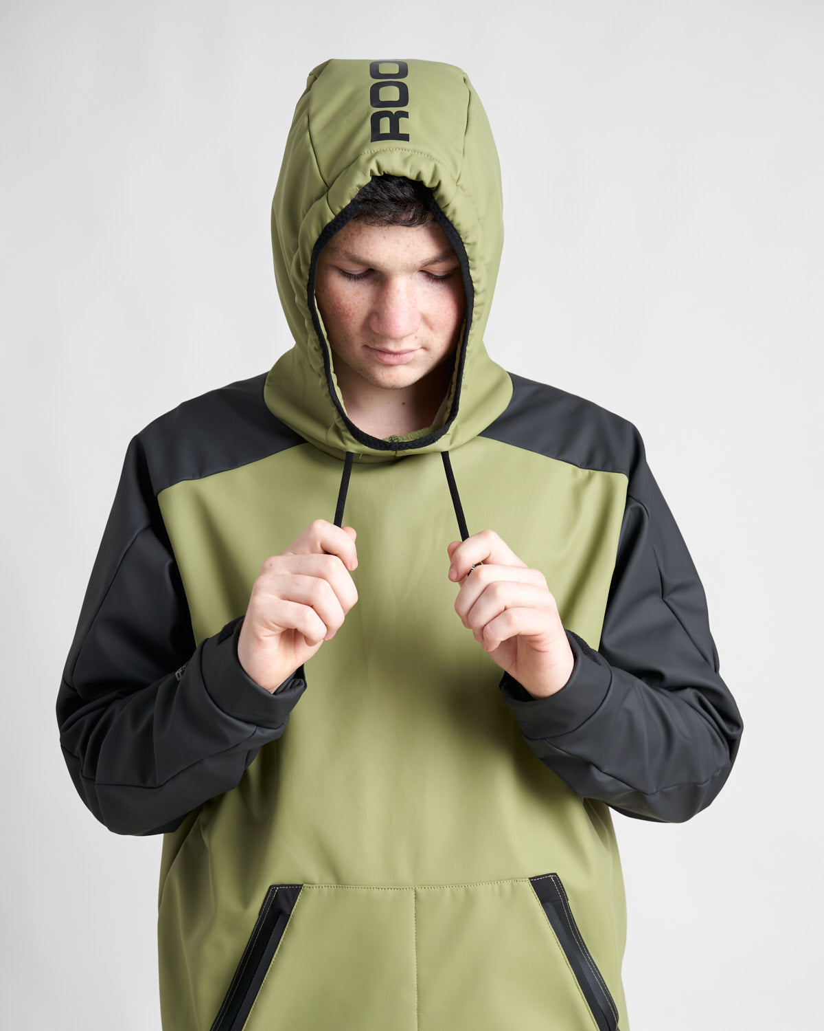 Rooster Aquafleece Hoodie sweat capuche gris