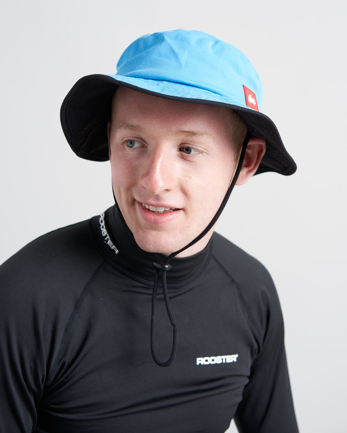 Rooster Hats chapeau UV larges bords bleu S/M