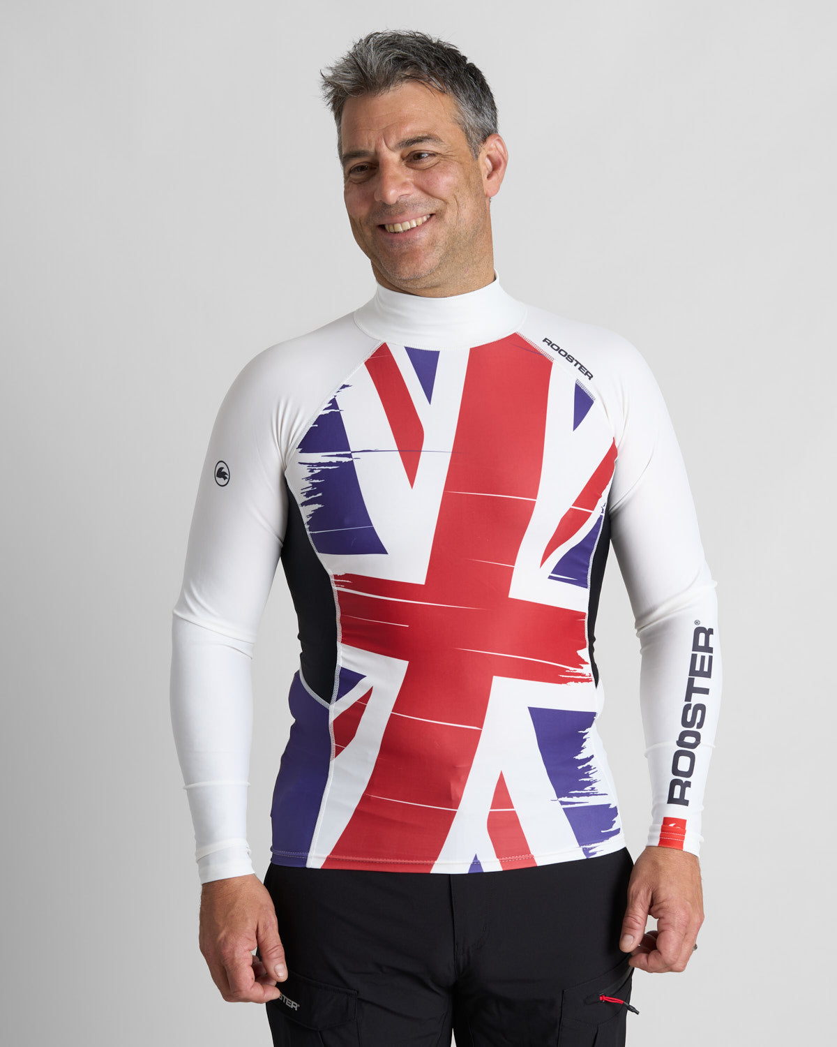 Rooster UV Rash lycra IOCA GBR Team manches longues UV50+