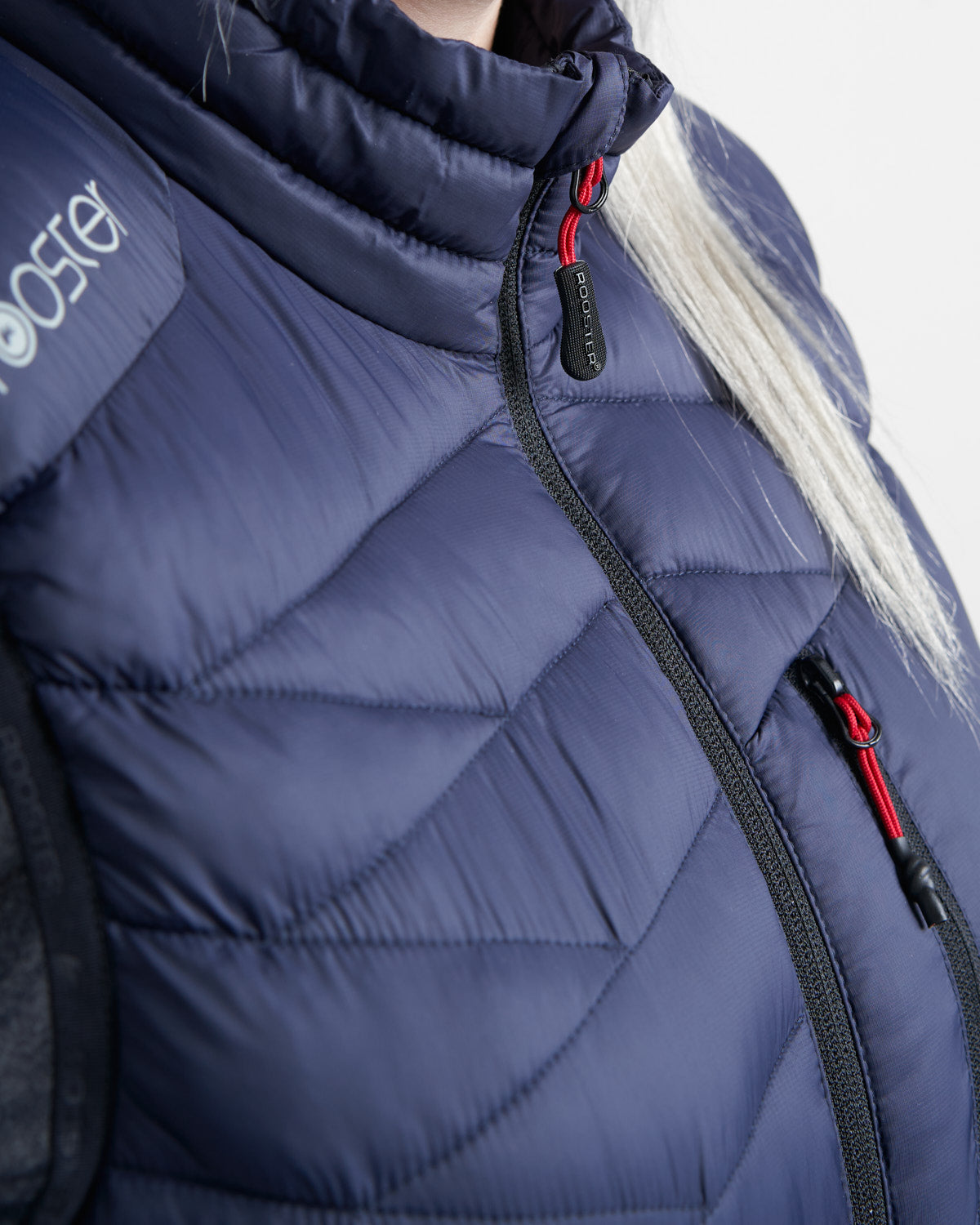 Rooster Superlite Eco gilet femme matelassé navy