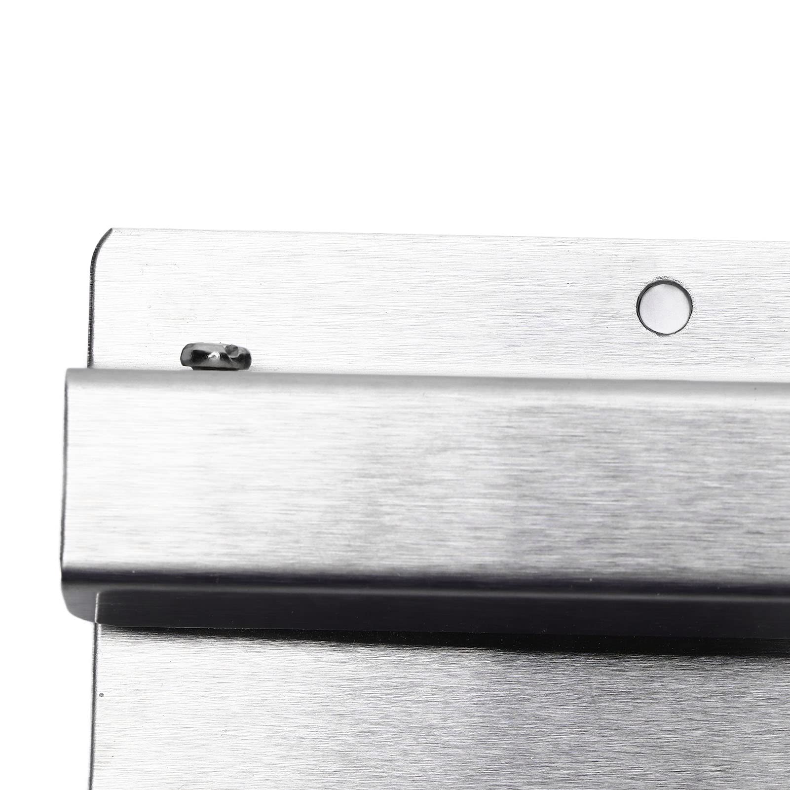 Tissting Support Porte-Ticket Inox Mural 30 cm Billes