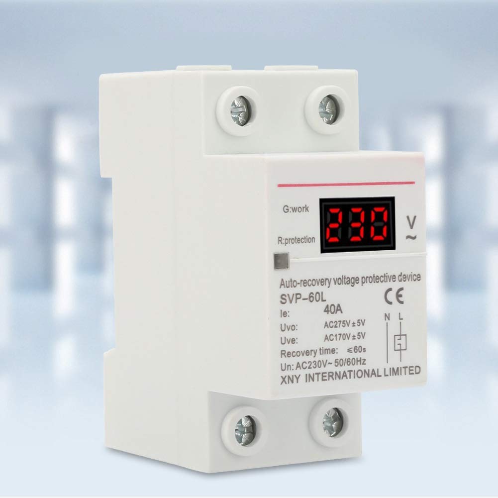 Jadeshay Installation Électrique protecteur de tension 230V 40A auto