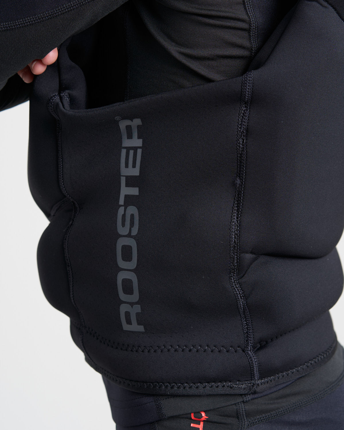 Rooster Race Armour gilet voile junior noir 2XS