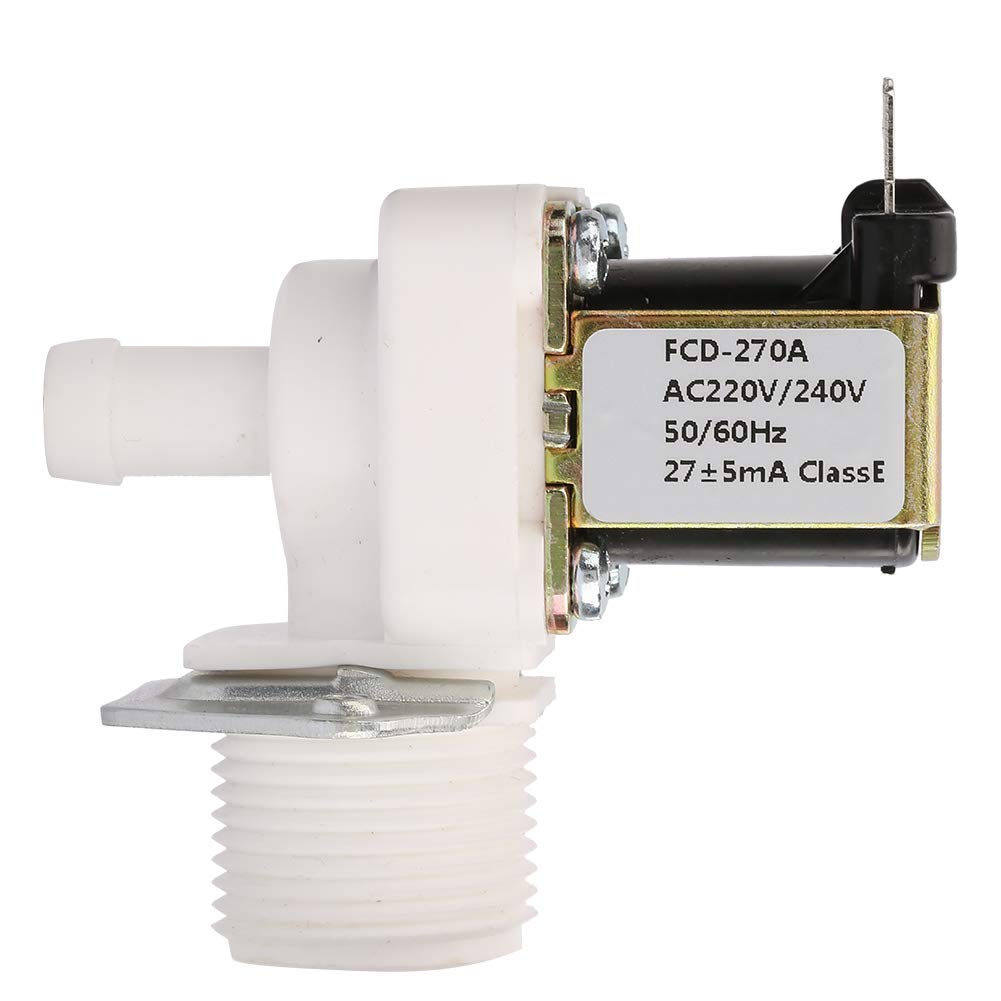 FTVOGUE Vannes électrovanne plastique NF AC220V 3/4