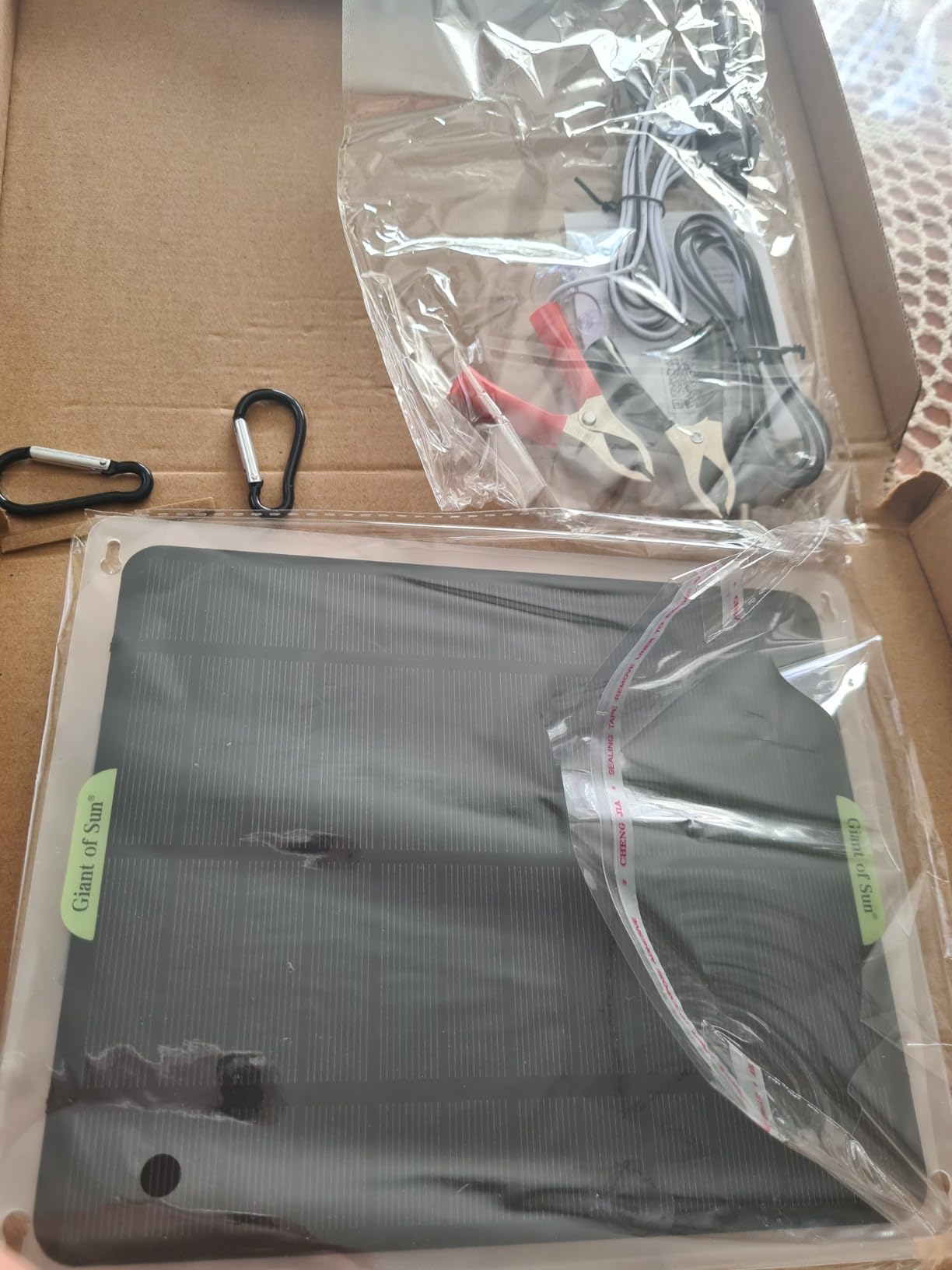 Jadeshay Panneau Solaire 12V 20W Kit USB Portable