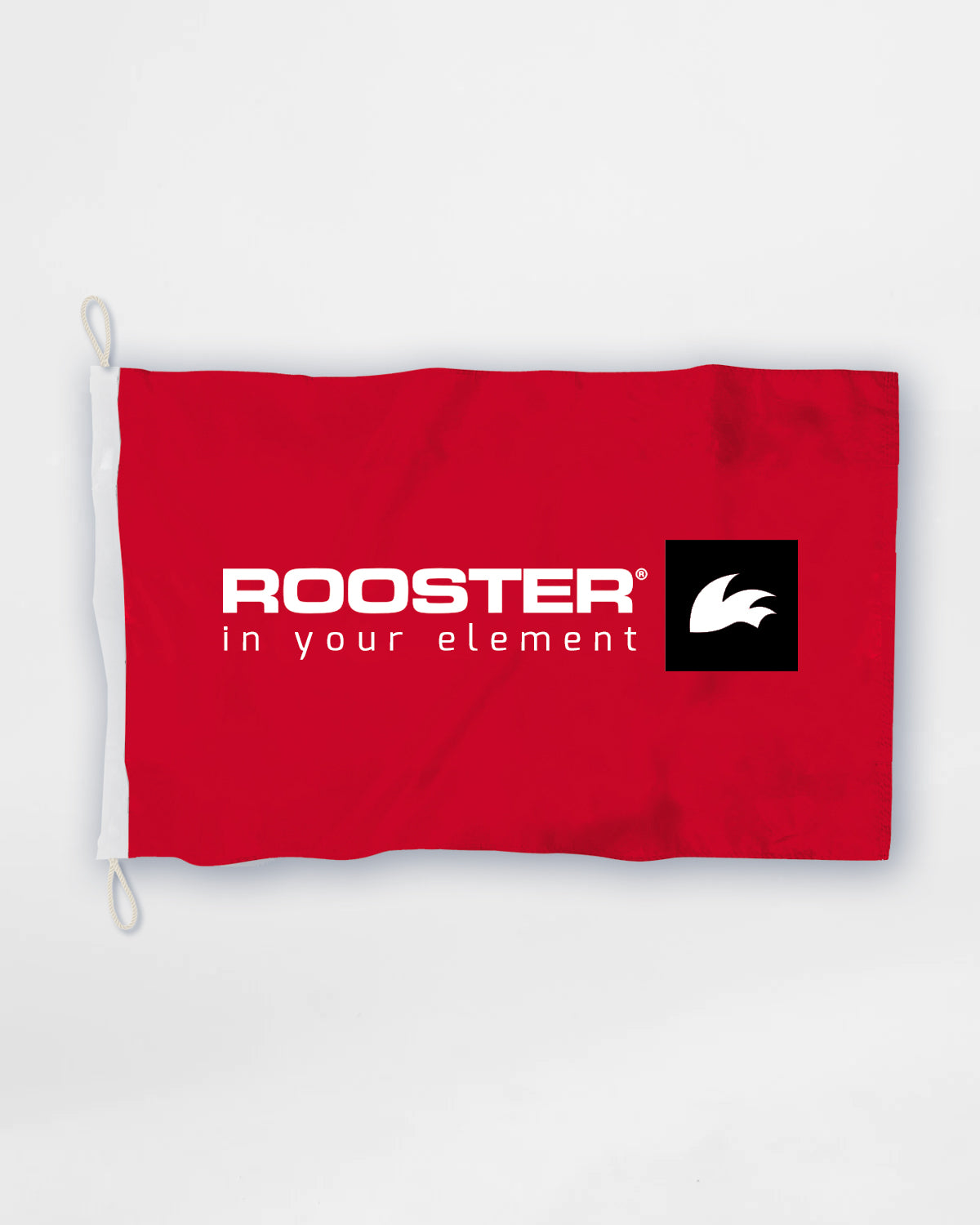 Rooster Merchandise Standard drapeau 1,84m x 0,92m noir