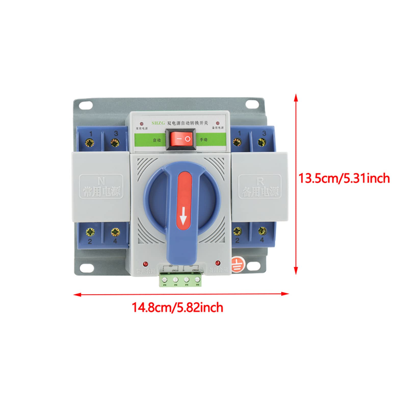 FTVOGUE commutateur de transfert 220V 63A 2P automatique