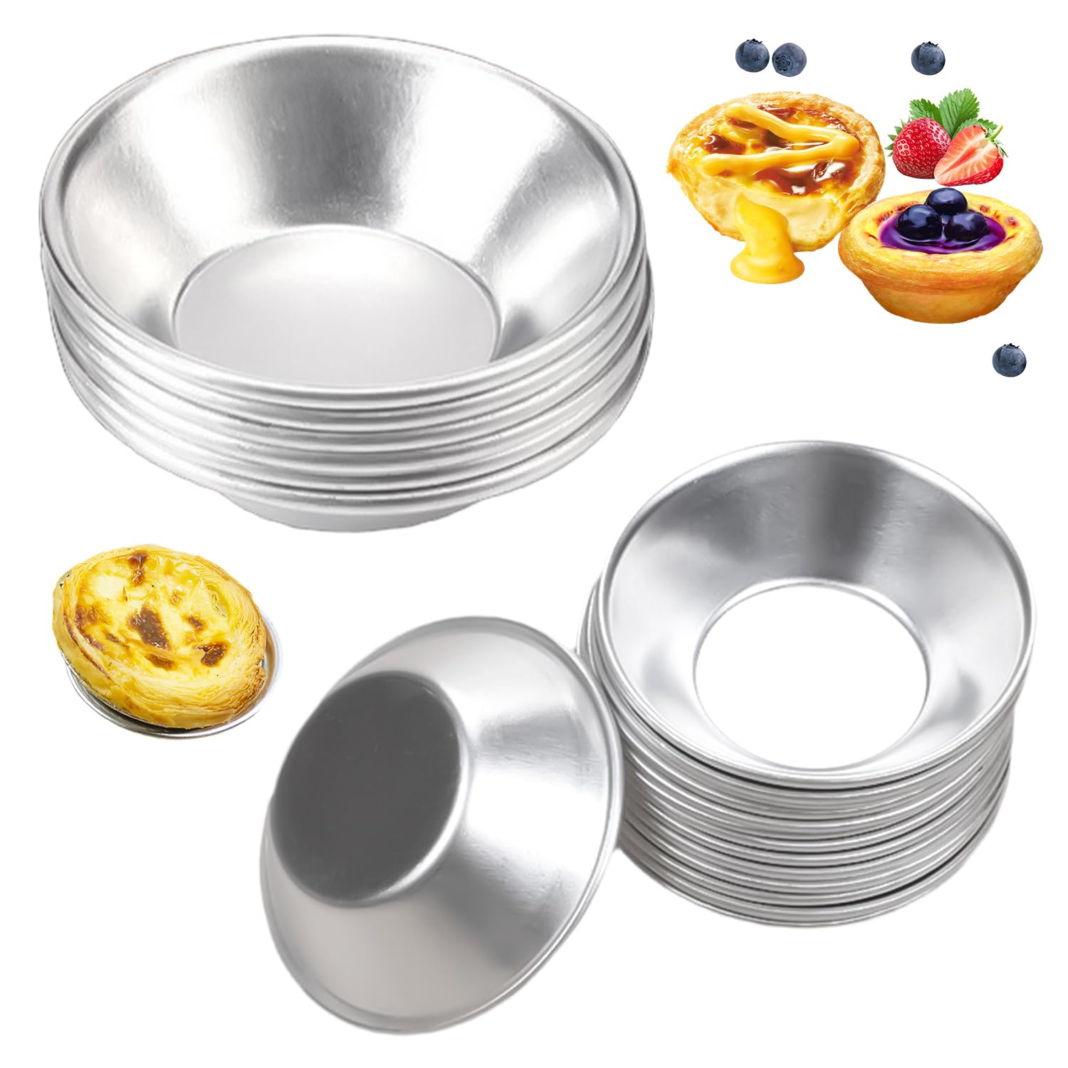 Tissting KITCHEN BATHROOM moules tartelettes alu x25