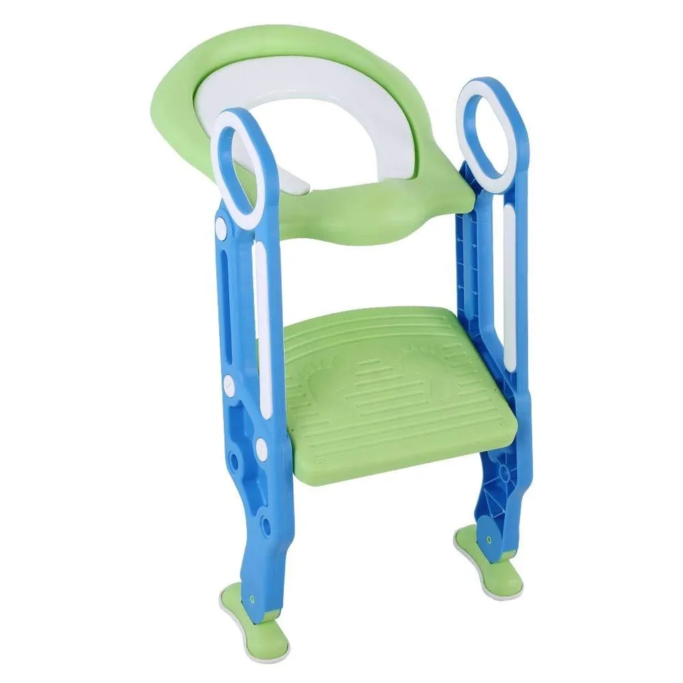 Ejoyous Health Beauty siège toilette enfant marche bleu