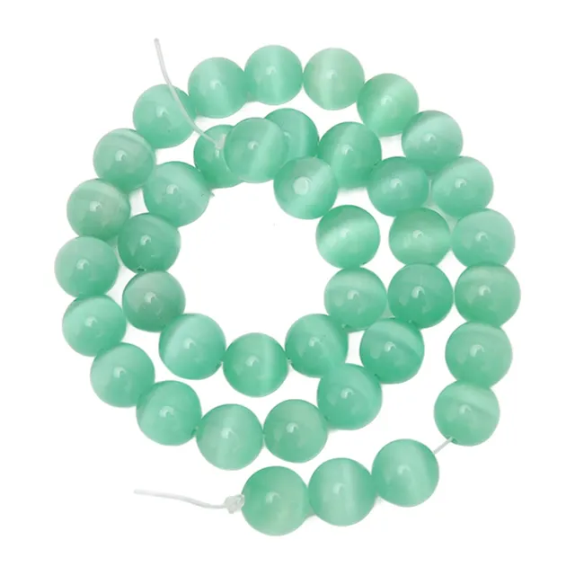 Tissting Perles Pierre Naturelle Rondes 10 mm Chaîne #1