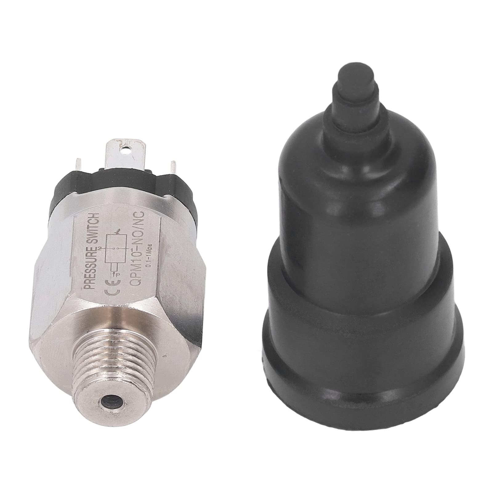 FTVOGUE Pressostat Diaphragme 1/2 Pouce Inox Réglable