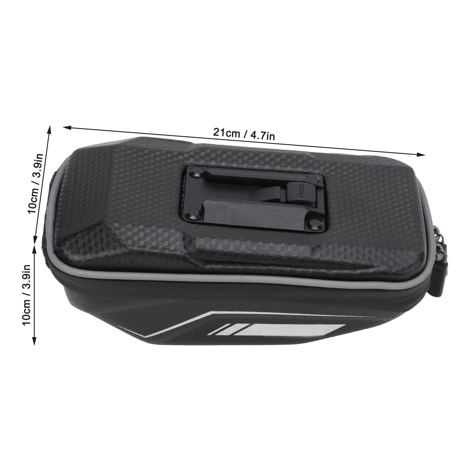 Tissting Outdoor sacoche selle vélo EVA noir étanche