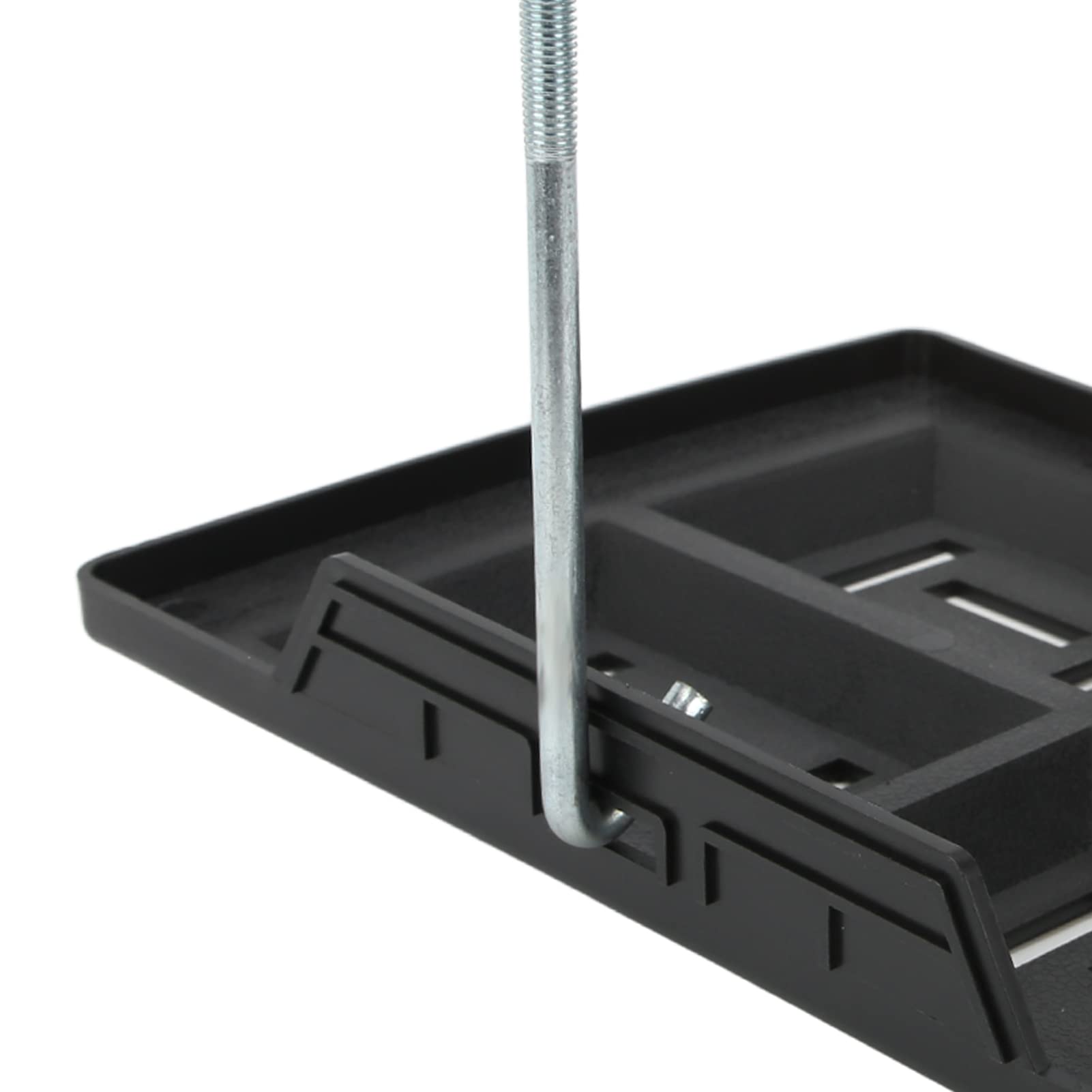 Tissting Support Plateau Batterie Voiture Noir 28 cm