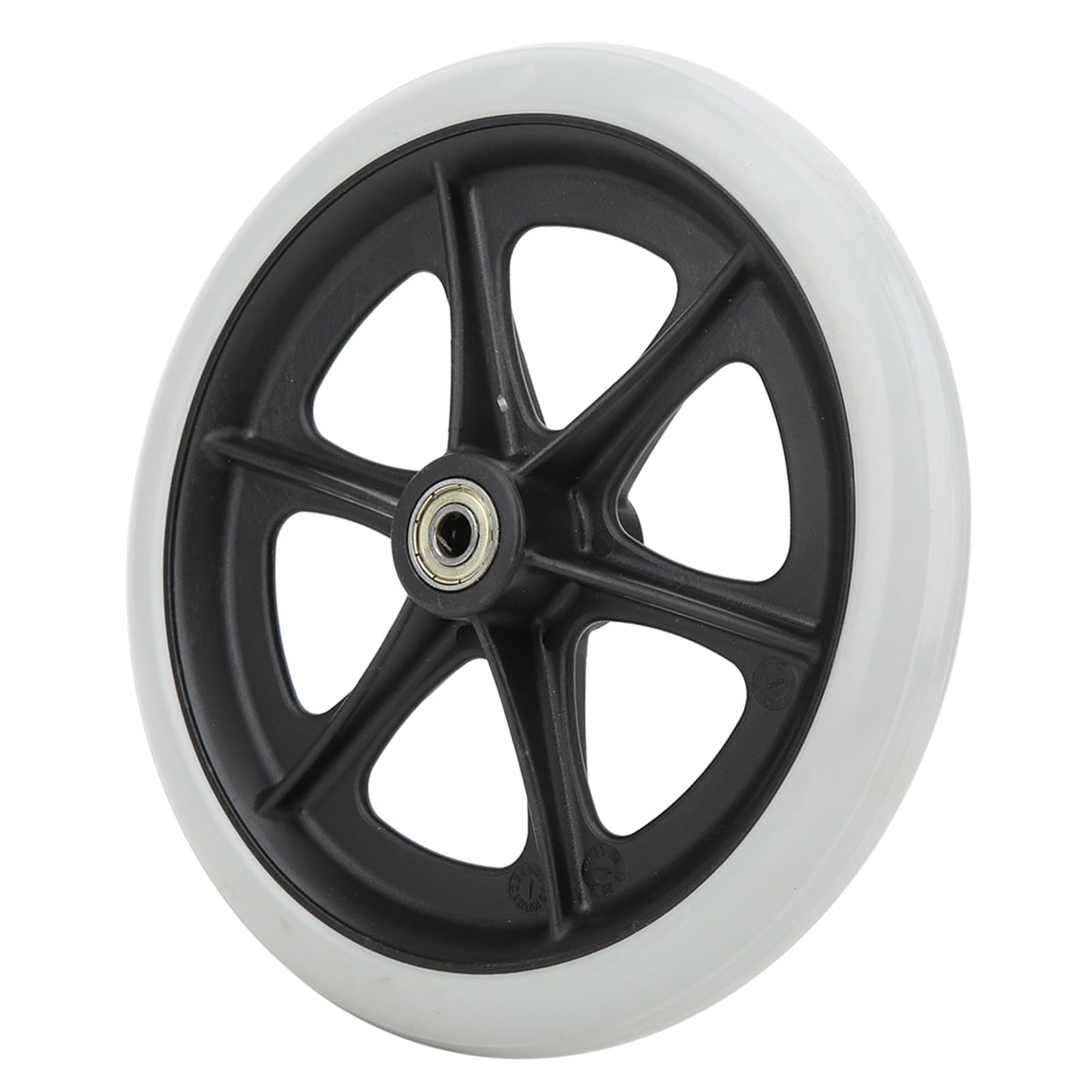 FTVOGUE Roue fauteuil roulant avant 8 pouces 200 mm gris