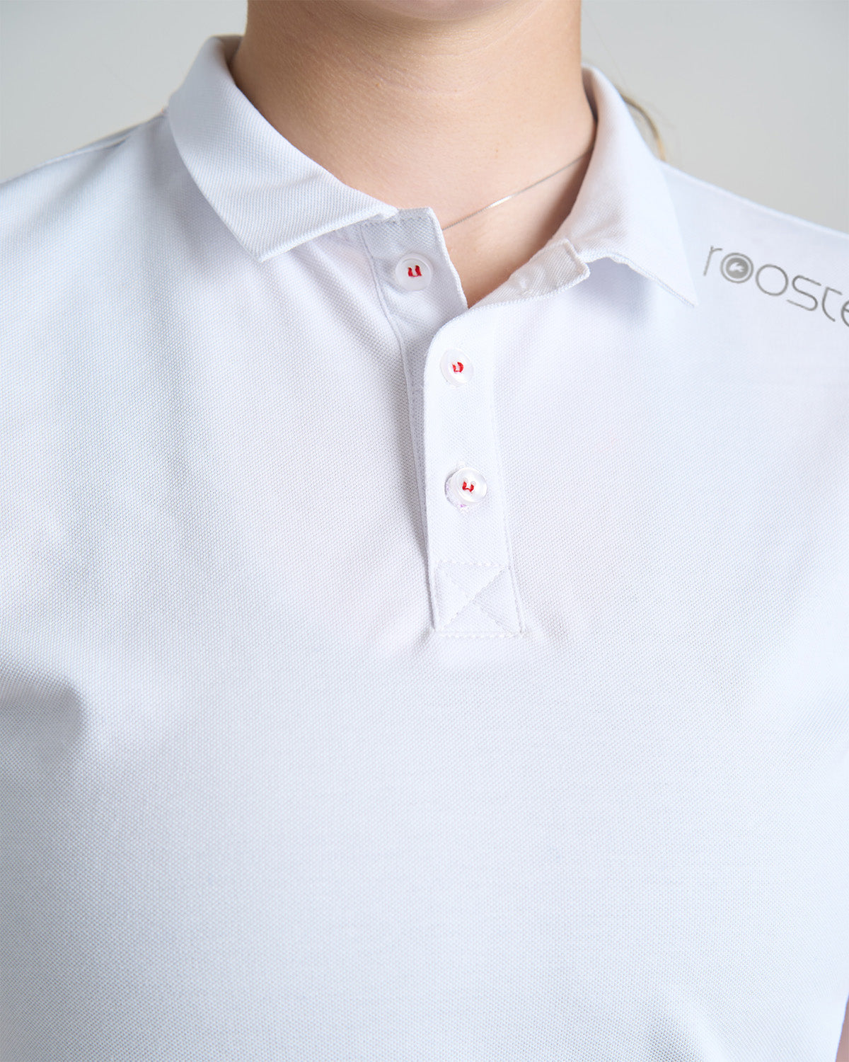 Rooster Technical Casual Polo Femme UK12 coton respirant