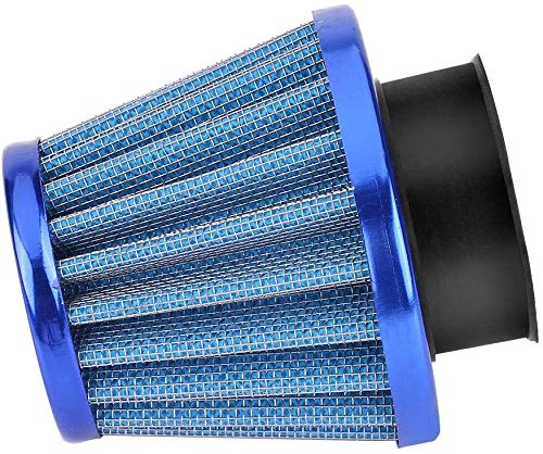 Ejoyous Filtre à Air Moto 38 mm Bleu Universel Quad Pit Bike