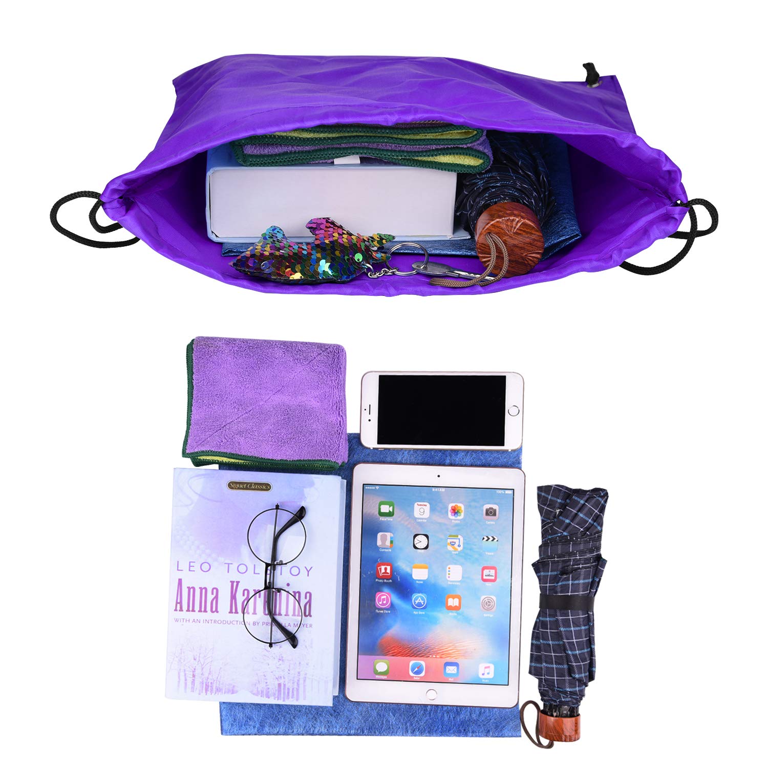 FEPITO Bags & Pouches sac à dos cordon gym voyage