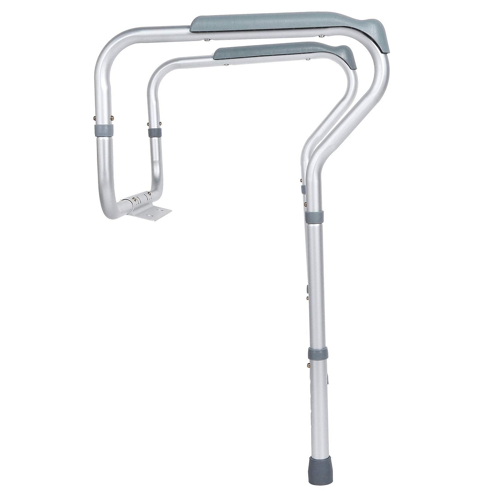 Ejoyous Cadre Toilette Barre Appui Réglable Alu 135 kg