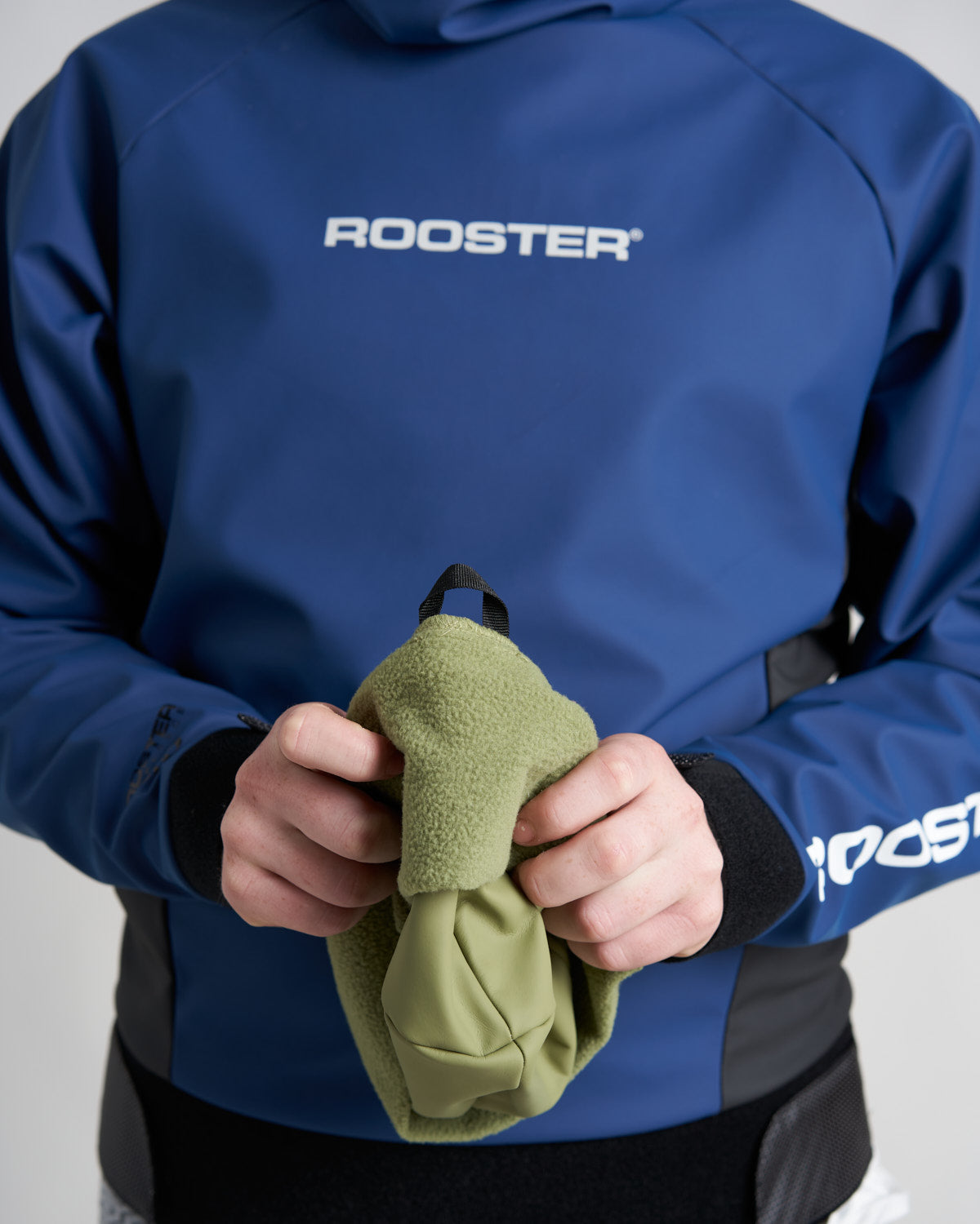 Rooster Aquafleece Beanie bonnet kaki chaud