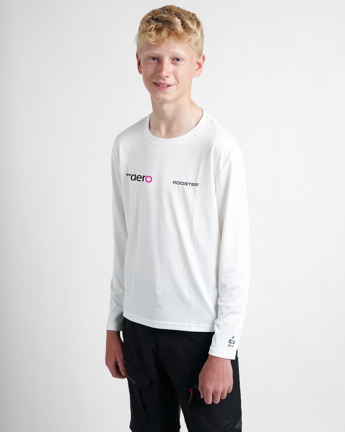 Rooster Tech Top t-shirt UV junior RS Aero bleu manches longues