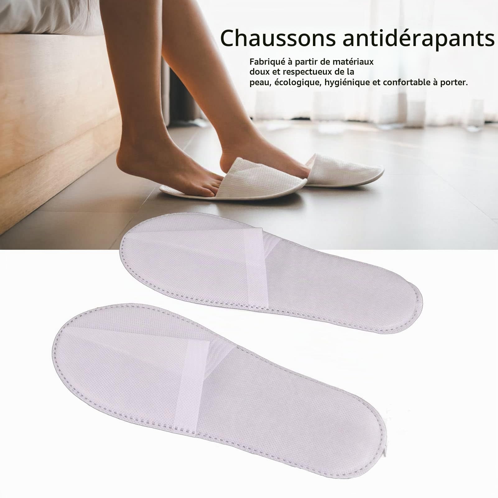Tissting OUTDOOR chaussons jetables 42 EU non tissés