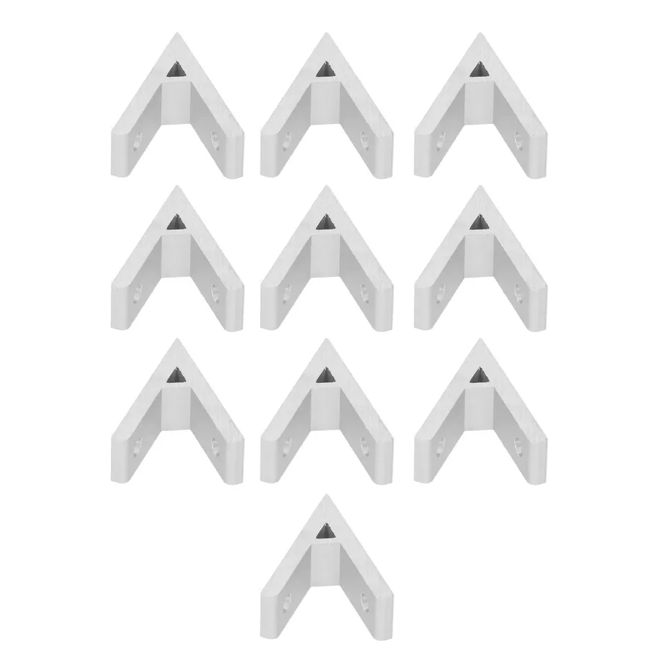 FTVOGUE Coins d'Angle Alu 2020-45° Lot 10 Industriel