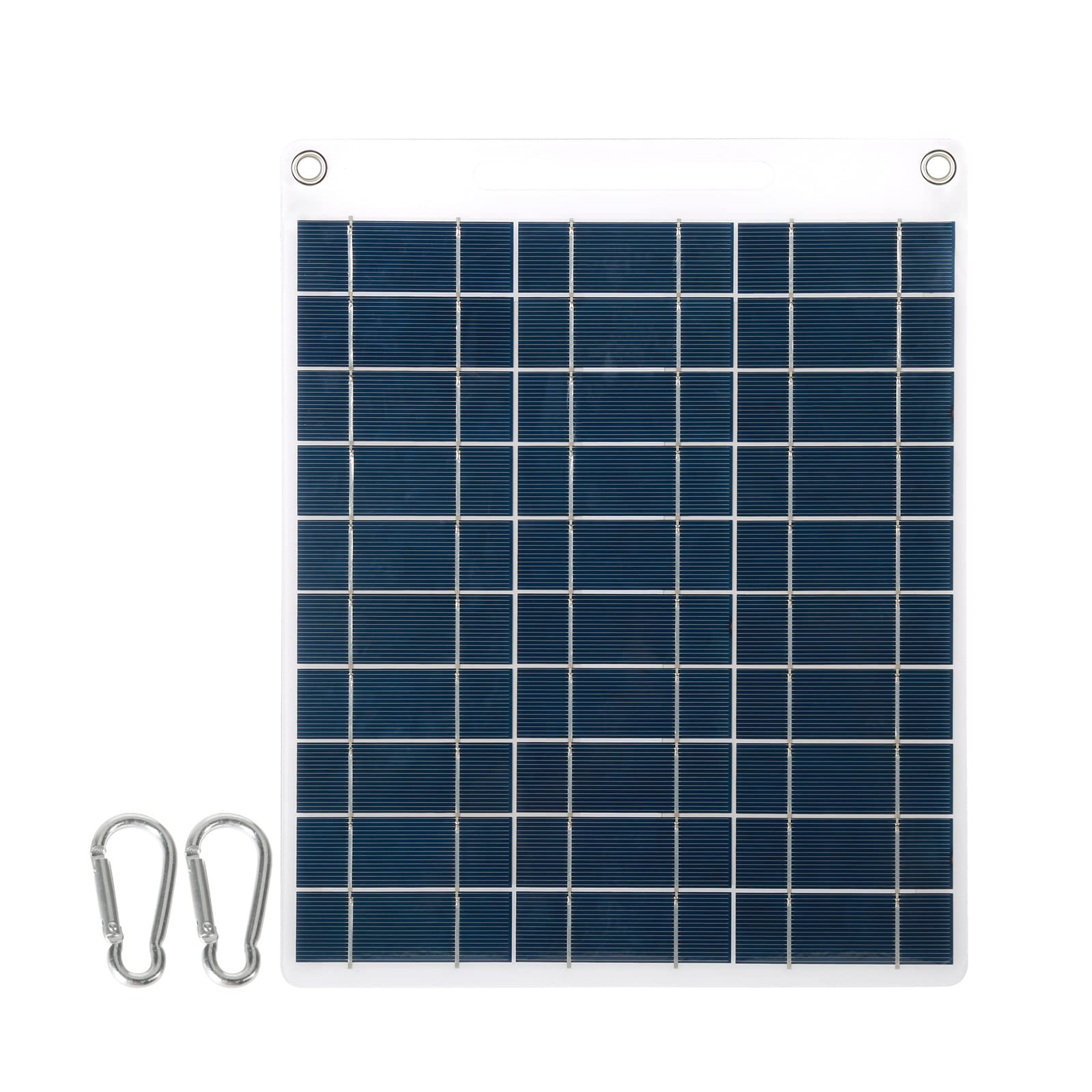 Jadeshay Panneau Solaire 30W 5V Double USB Portable