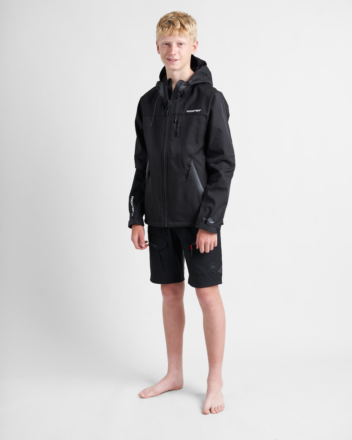 Rooster Sailing Coastal & Inshore veste softshell junior à capuche