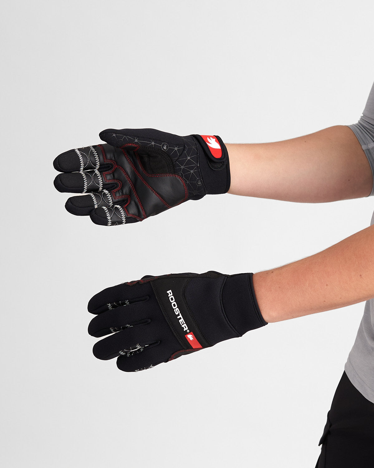 Rooster NeoPro gants néoprène 3mm voile noir