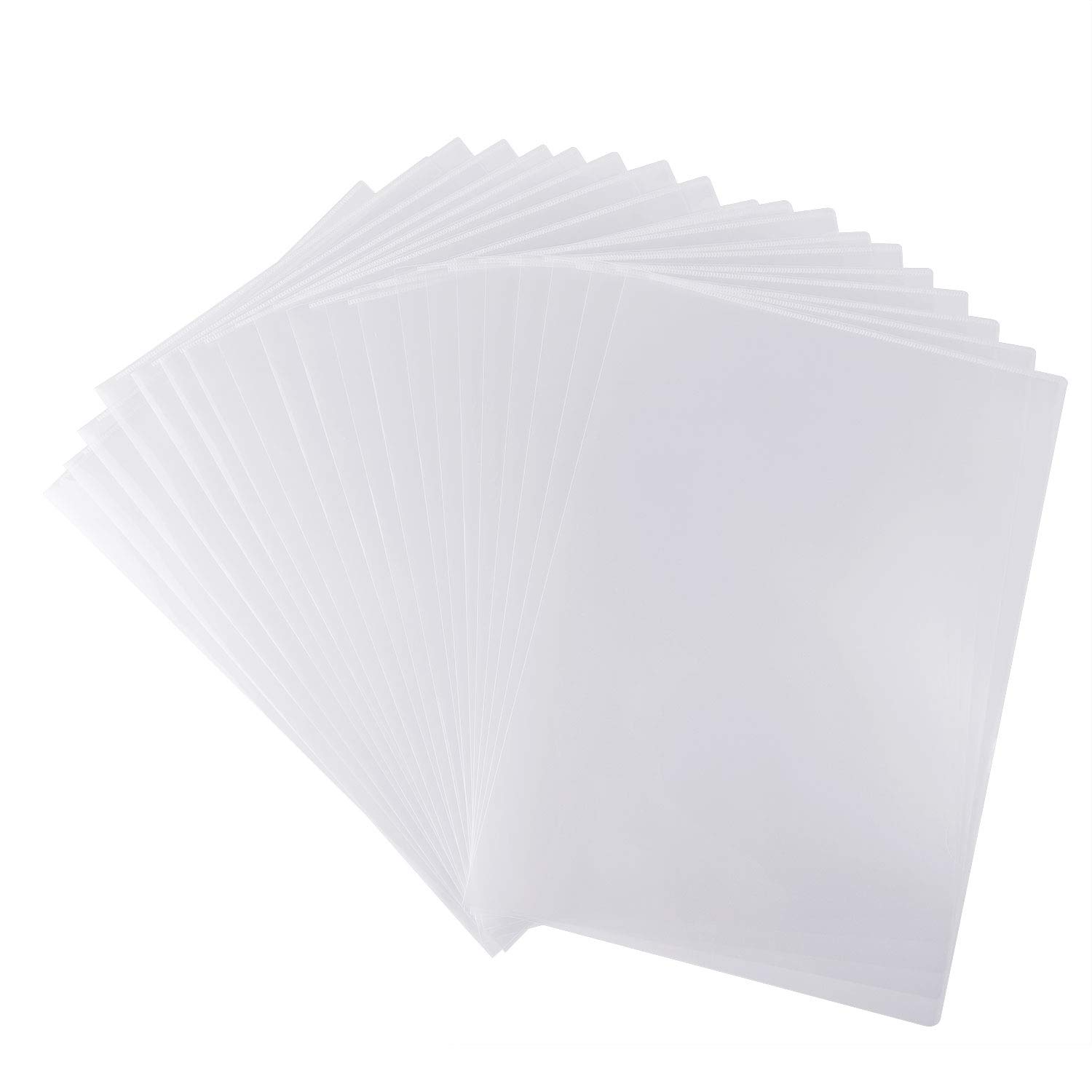 FEPITO Office pochette plastique A4 transparente lot de 80 PP