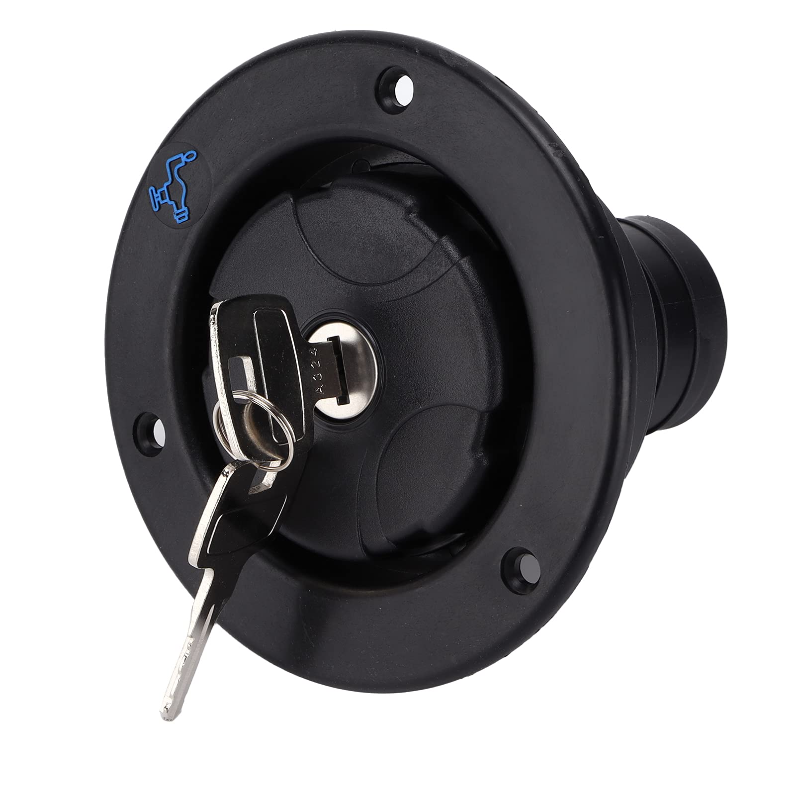 Tissting Bouchon eau camping-car noir 110 mm