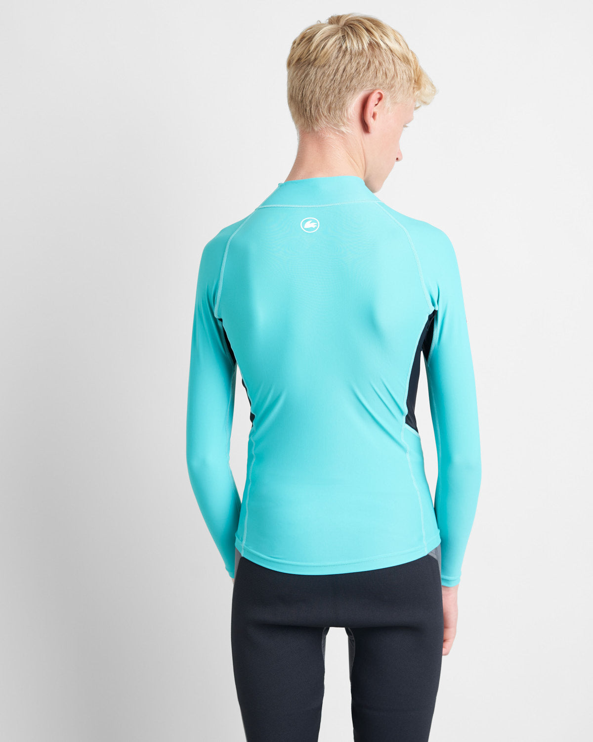 Rooster lycra junior manche longue Rash Top graphite