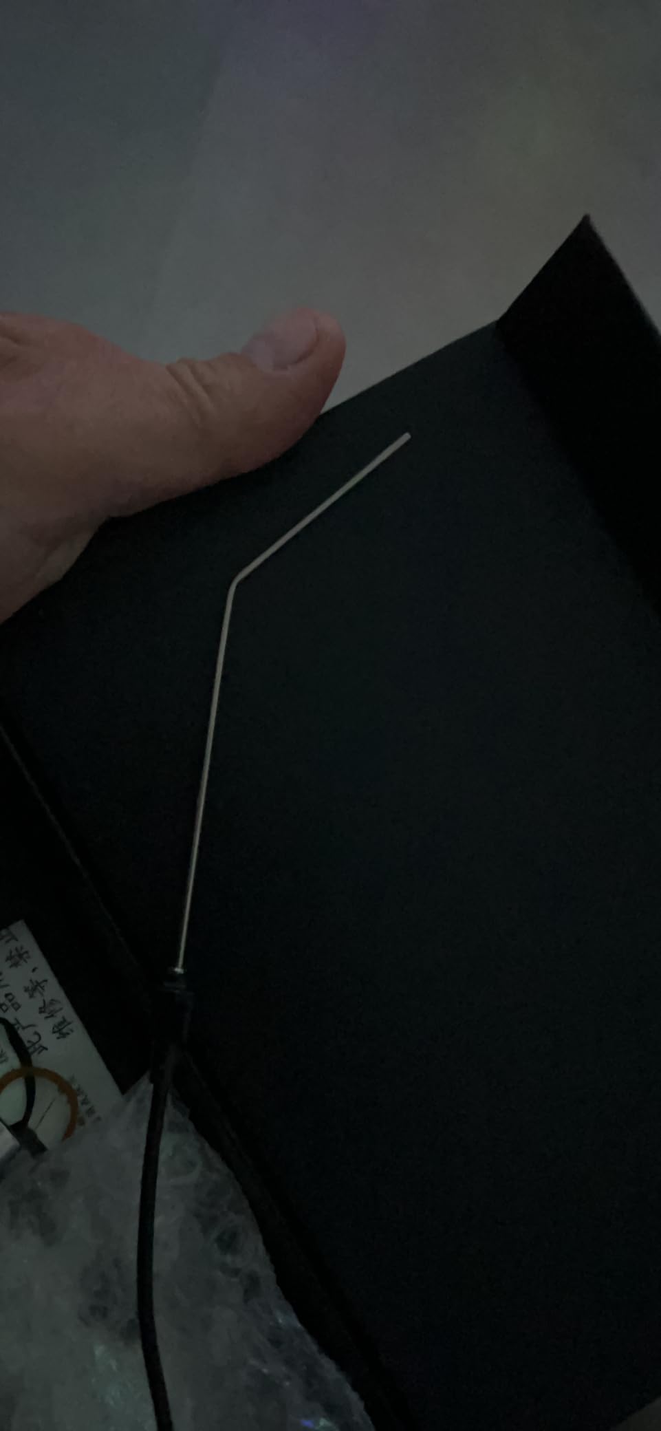 Tissting DIY Détecteur Fuite Eau Souterraine Double Sonde ABS