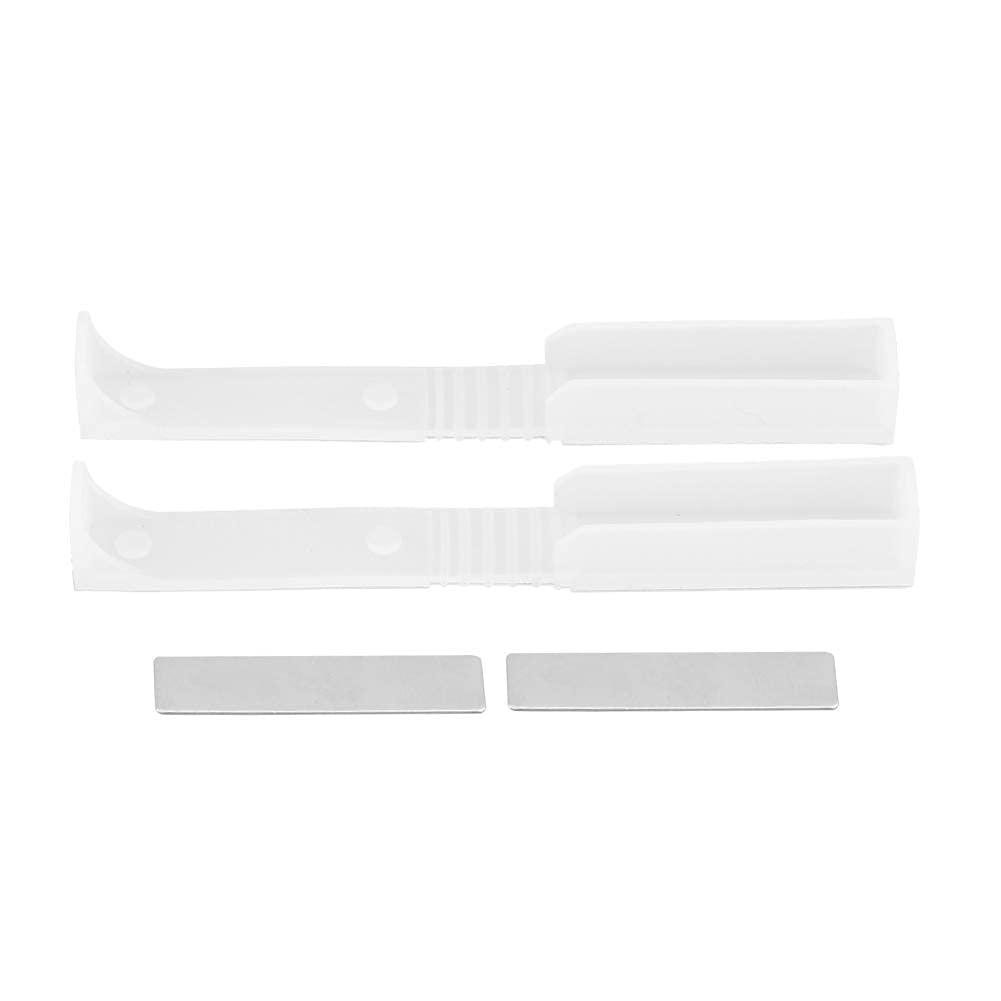 Ejoyous Pare-brise moto transparent réglable universel polycarbonate