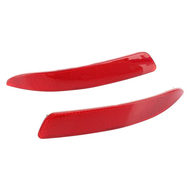 Ejoyous réflecteur pare-chocs arrière X5 E70 paire rouge