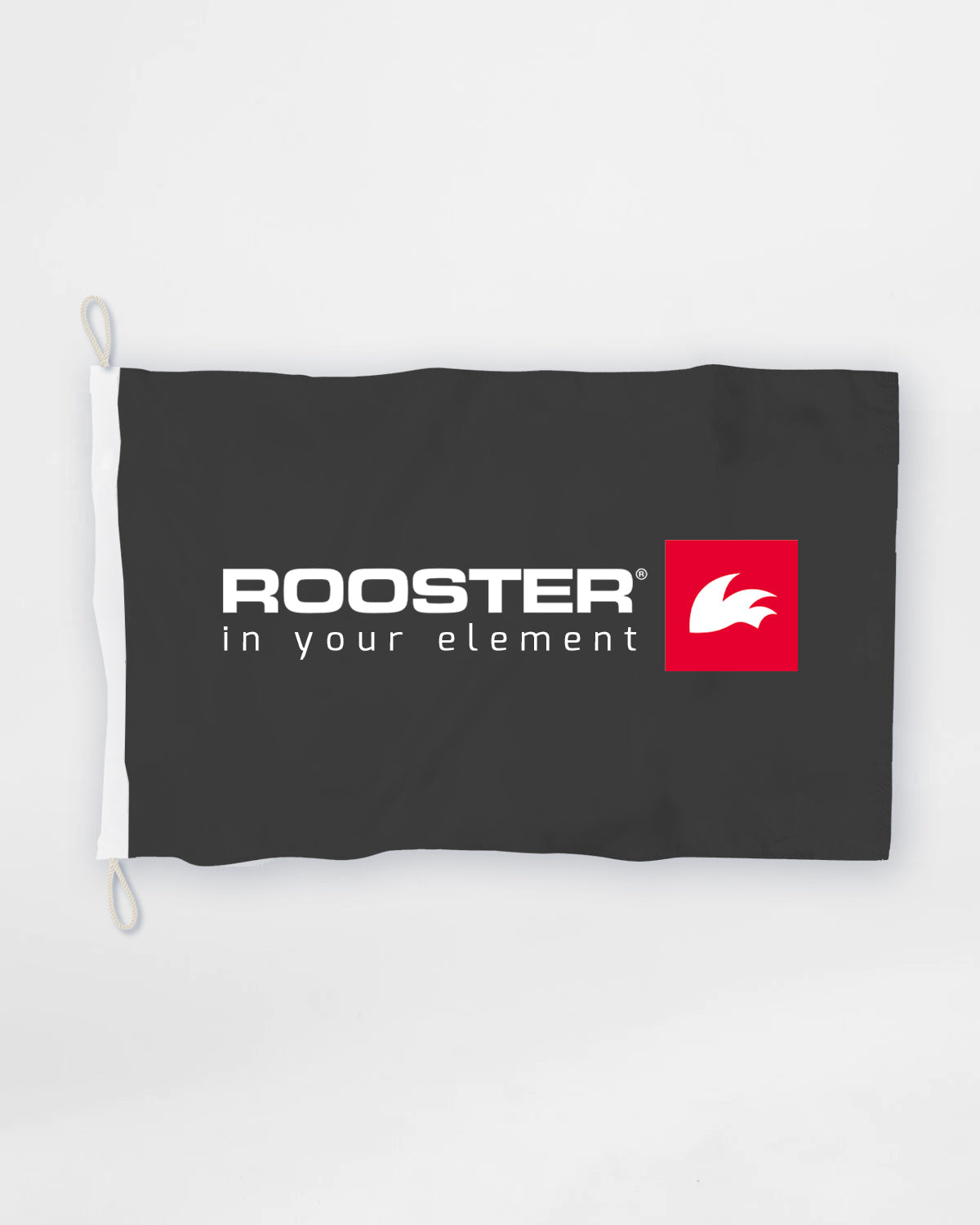 Rooster Merchandise Standard drapeau 1,84m x 0,92m noir