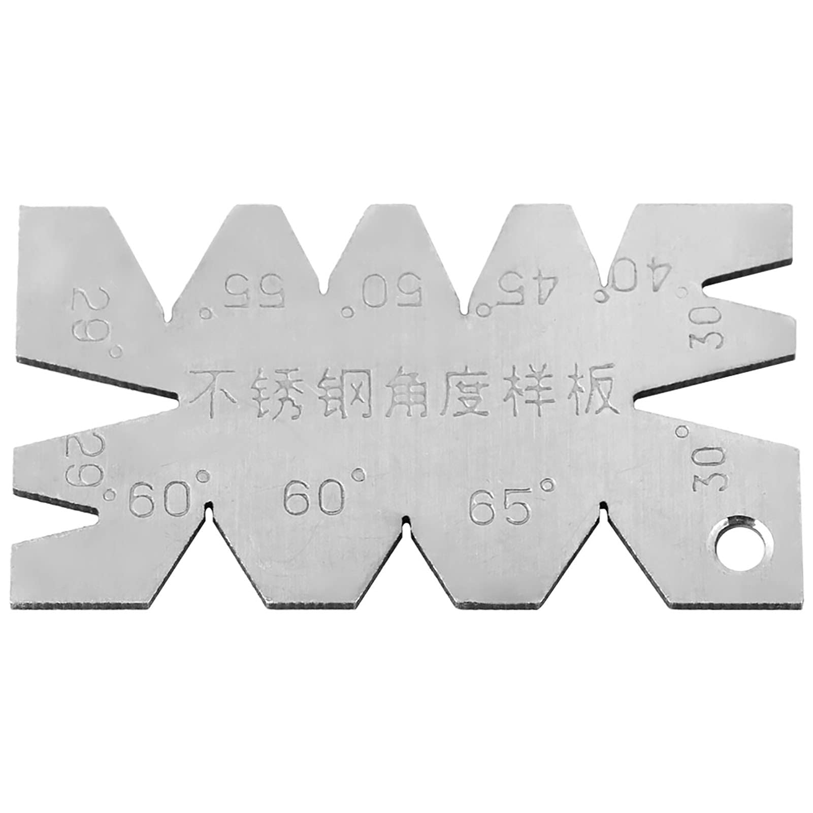 FTVOGUE Set 3 Jauges Angle Perçage Rapporteur Inox