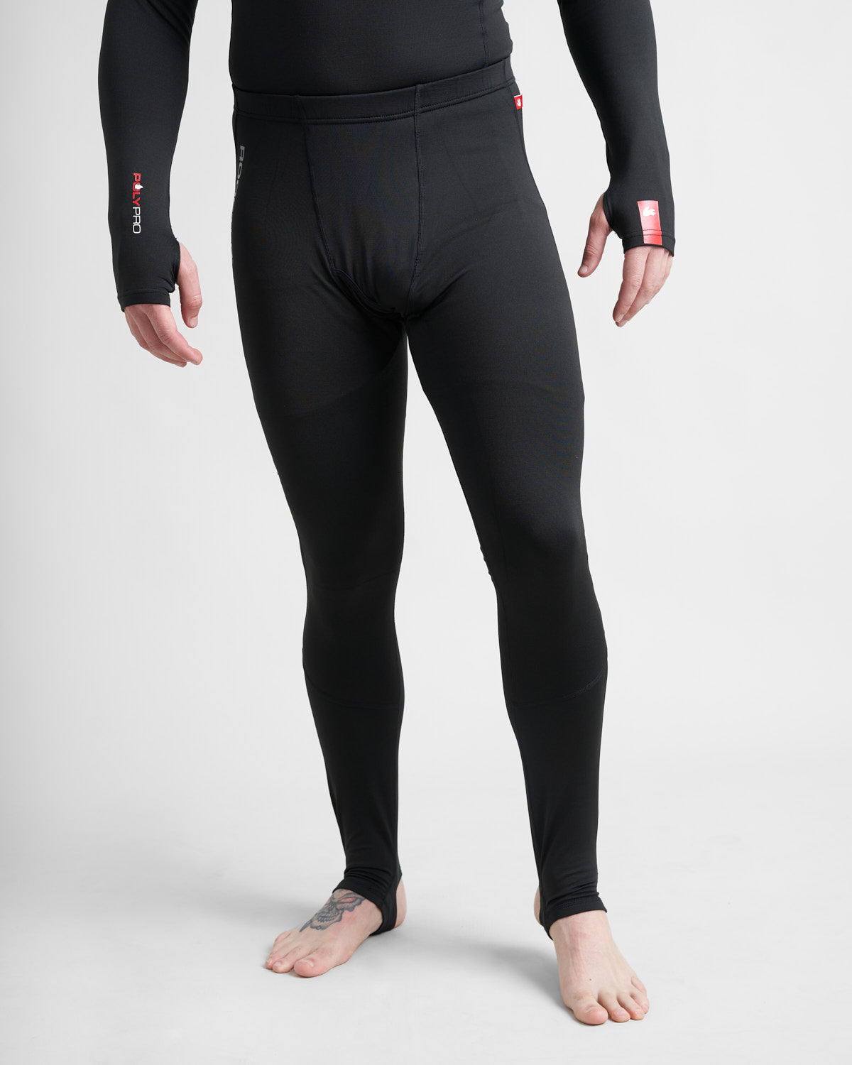 Rooster PolyPro legging thermique noir M/L polypropylène