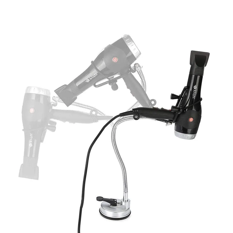 Ejoyous Support Sèche-Cheveux Ventouse Rotatif 360° Mains Libres