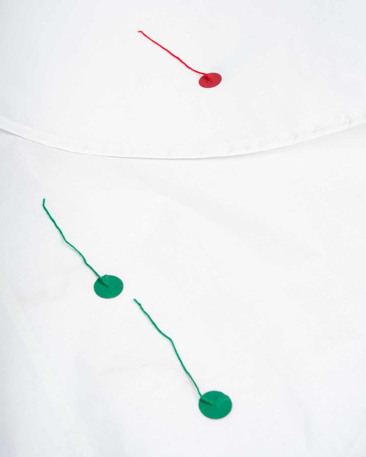 Rooster Telltales pennons Téflon 3 verts + 3 rouges