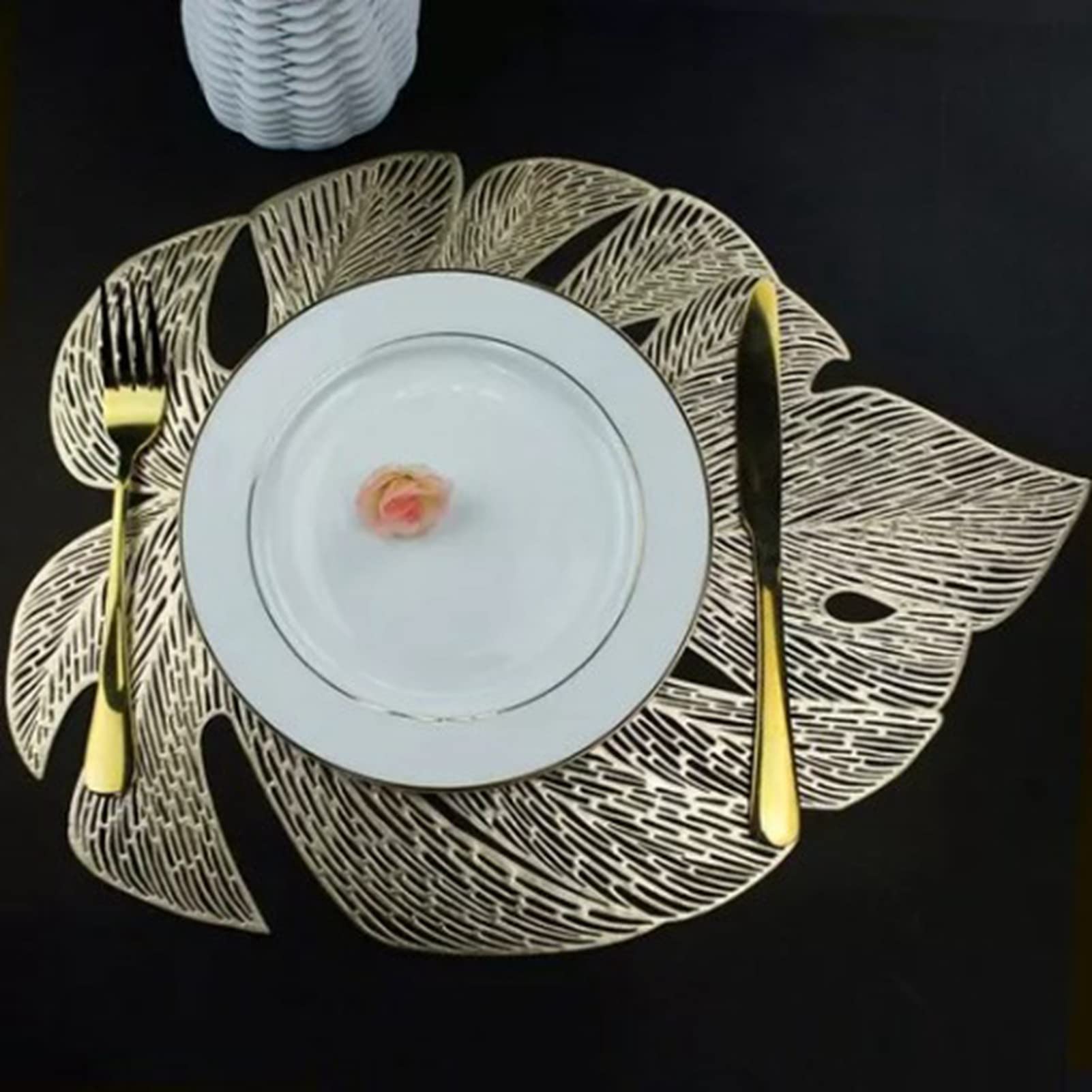 Tissting Home Decoration set 6 sets table doré 33x45