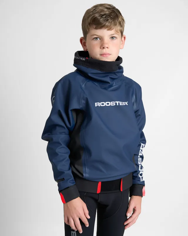 Rooster Aquafleece Pro haut voile junior bleu ink Junior M
