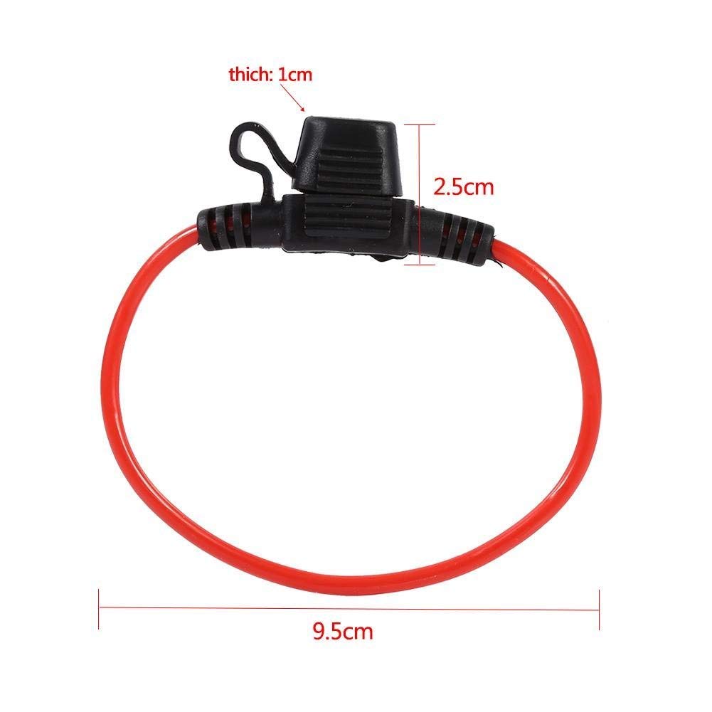 Ejoyous Repair porte-fusible lame mini 12V 5 pièces