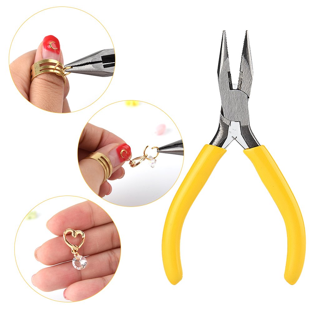 FEPITO Arts & Crafts kit fabrication bijoux or argent pinces