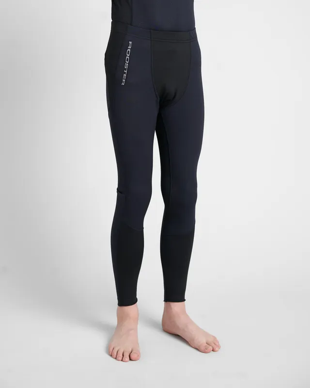 Rooster Hot Legs collant thermique junior 0.5mm titane