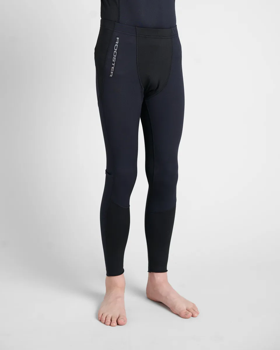 Rooster Hot Legs collant thermique junior 0.5mm titane
