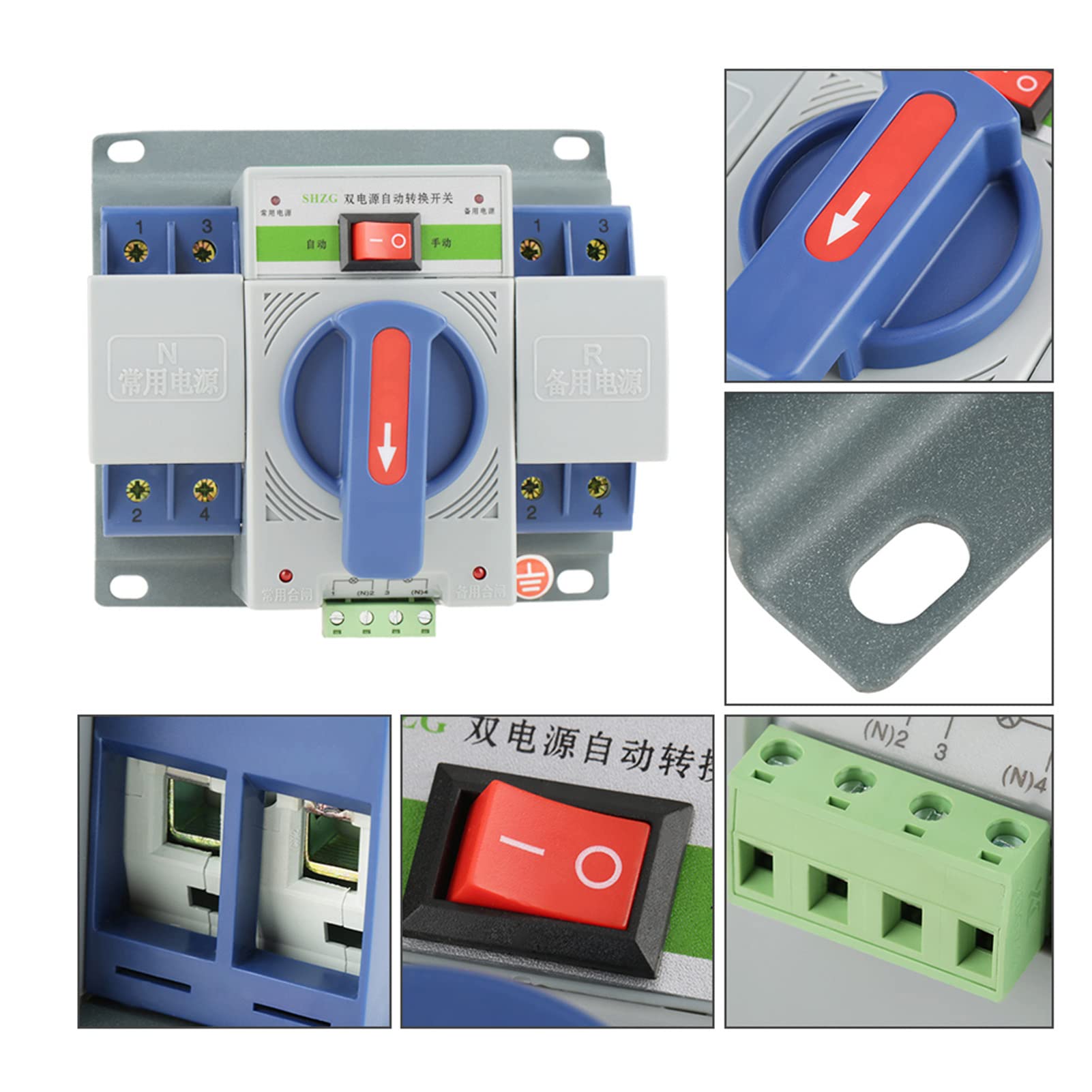 FTVOGUE commutateur de transfert 220V 63A 2P automatique