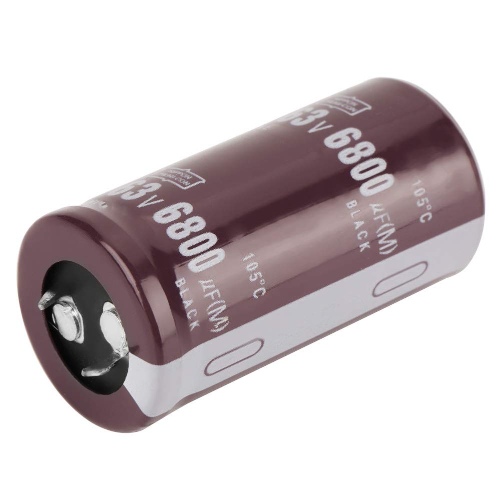 FTVOGUE Condensateur Électrolytique 63V 6800uF Lot de 2