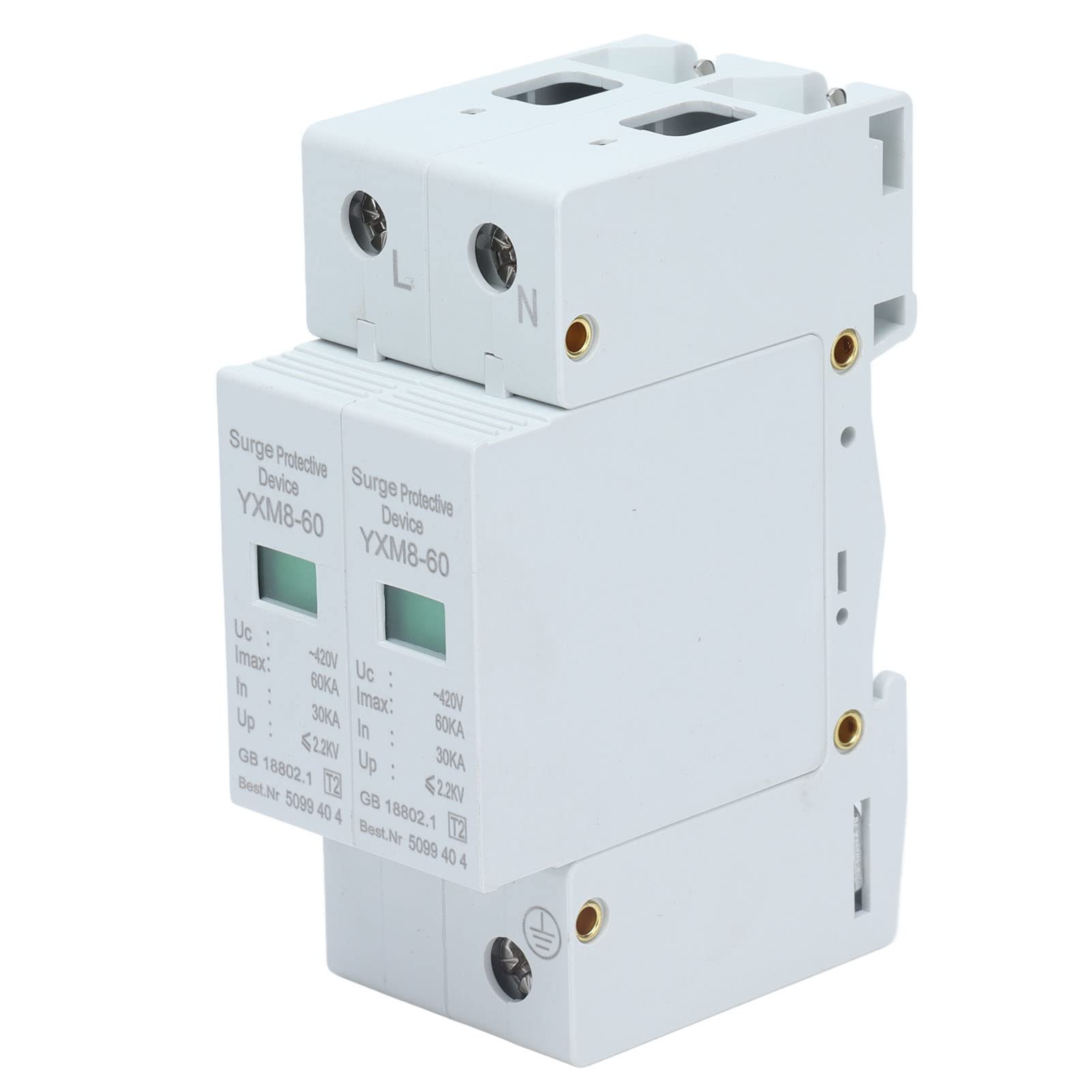 Jadeshay Installation Électrique 2P 60KA parafoudre