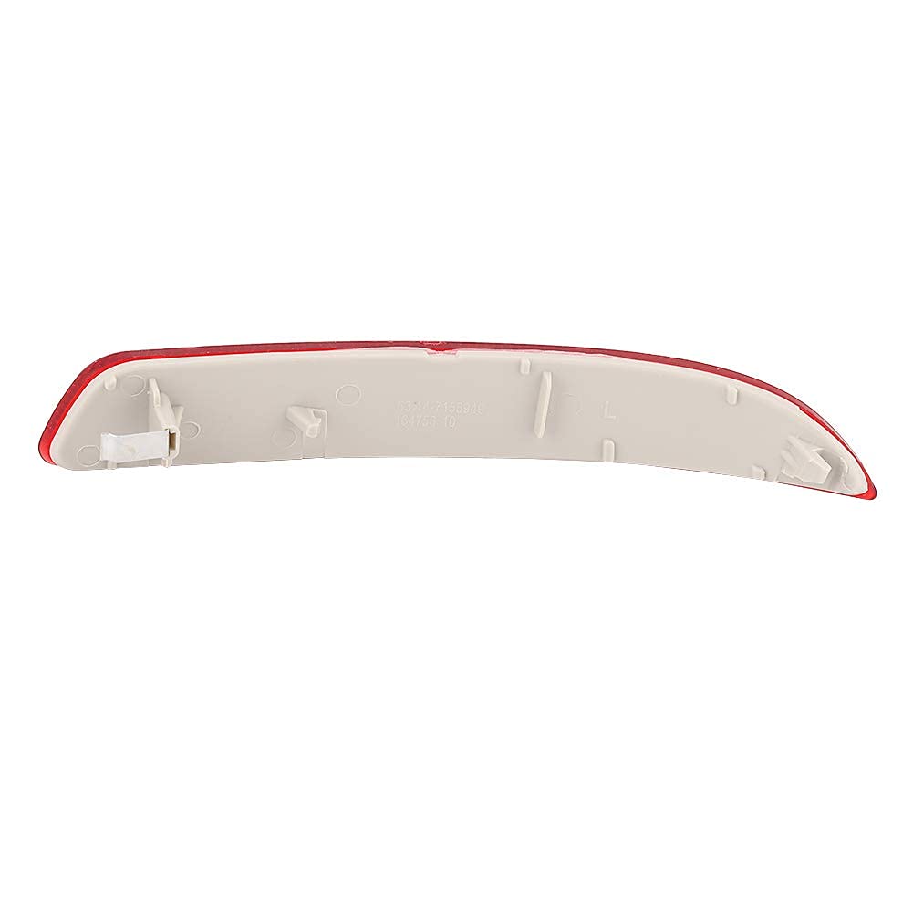 Ejoyous E70 X5 2007-2013 réflecteur pare-choc gauche rouge 63217158949